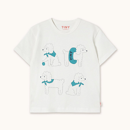 Футболка Poodle от бренда Tinycottons Белый