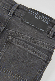 Джинсы Black с потертостями от бренда Boboli