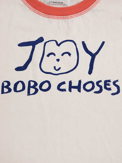 Футболка Smiling от бренда Bobo Choses Белый