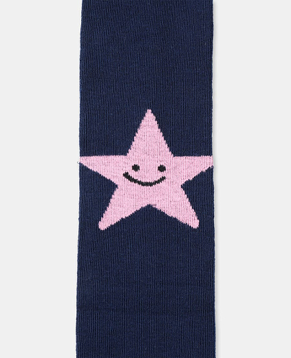 Колготки со звездами синего цвета от бренда Stella McCartney kids