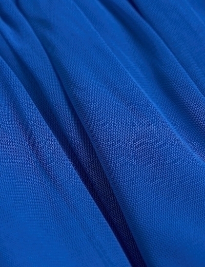 Юбка ярко-синего цвета от бренда Mini Rodini