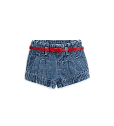 Шорты с красным ремнем от бренда Original Marines