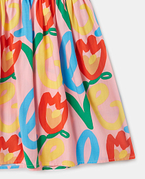 Платье Graphic Love Print от бренда Stella McCartney kids