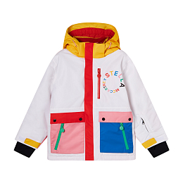 Куртка COLORBLOCK с цветными деталями от бренда Stella McCartney kids