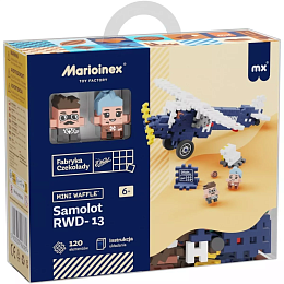 Конструктор Аэроплан 120 mini деталей от бренда Marioinex
