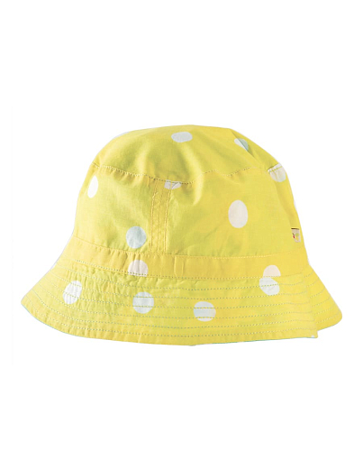 Панама двусторонняя для девочки на завязках от бренда Frugi