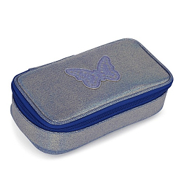 Пенал Blue Iridescent Butterfly от бренда Caramel et Cie
