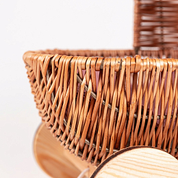 Коляска для кукол плетеная от бренда Egmont Toys