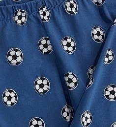 Пижама с футбольными мячами синяя от бренда Original Marines