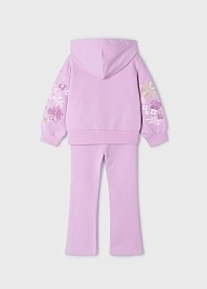 Толстовка и штаны лилового цвета от бренда Mayoral