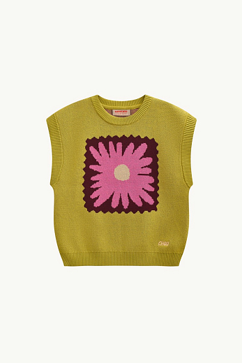 Жилет Flower от бренда CHOOCHOO