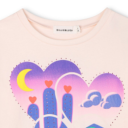 Лонгслив Never Lost Heart от бренда Billieblush