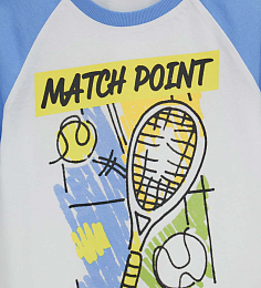 Футболка Match Point от бренда Original Marines Белый