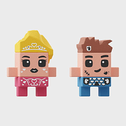 Конструктор Волшебный замок 148 mini деталей от бренда Marioinex