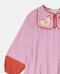 Платье Farmyard Applique от бренда Stella McCartney kids