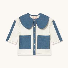 Куртка denim Color block от бренда Tinycottons