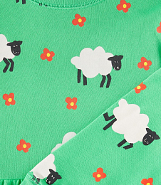 Платье Sheep Pattern от бренда Stella McCartney kids