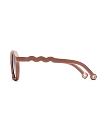 Очки TODDLER Oval Sunglasses-Gelato Summer-Chocolate от бренда Olivio and Co