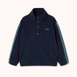 Свитшот Navy TOWEL MOCKNECK от бренда Tinycottons