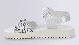 Босоножки ODYSSA SILVER ZEBRA от бренда KicKers