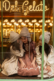 Платье Kana Cream от бренда C'ERA UNA VOLTA