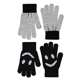 Перчатки 2 пары Kello Black от бренда MOLO