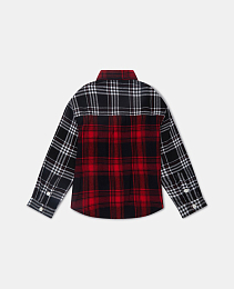 Рубашка Check Print от бренда Stella McCartney kids