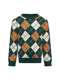 Джемпер Diamonds Green от бренда Trussardi