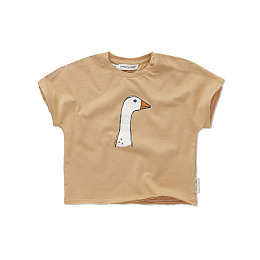 Футболка Goose mini от бренда Sproet & Sprout Бежевый