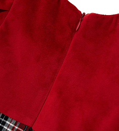 Платье Red с сердцем от бренда Original Marines