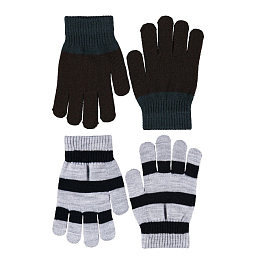 Перчатки 2 пары Kei Dark Cocoa от бренда MOLO