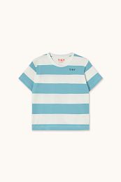 Футболка Blue stripes от бренда Tinycottons Голубой