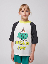 Футболка Hello Joy от бренда Bobo Choses Белый