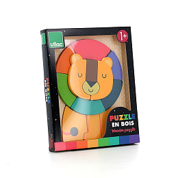 Пазл для малышей Лев от бренда Vilac