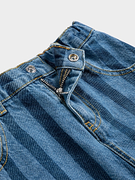 Юбка Pickles The Dog Striped denim от бренда Bobo Choses