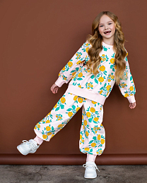 Джоггеры FLOWERS от бренда Tinycottons