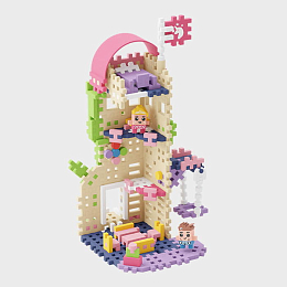 Конструктор Волшебный замок 148 mini деталей от бренда Marioinex