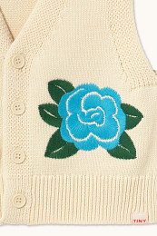 Жилет Blue roses от бренда Tinycottons