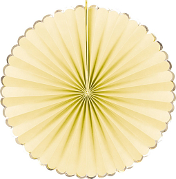 Декоративные круги Желтая пастель и золото 3 шт от бренда Tim & Puce Factory