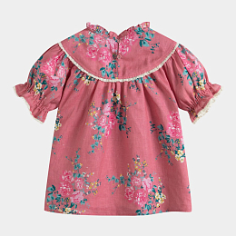 Блузка Kaya Pink Flowers от бренда C'ERA UNA VOLTA