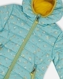 Куртка бирюзового цвета от бренда Deux par deux