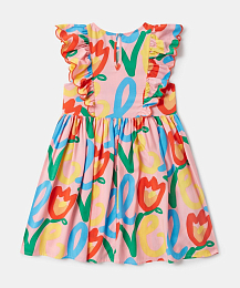 Платье Graphic Love Print от бренда Stella McCartney kids