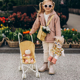 Коляска для кукол Sollie 2.0 - Honey Gingerbread от бренда Olli Ella