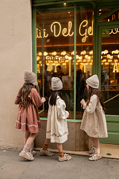 Платье Kana Cream от бренда C'ERA UNA VOLTA