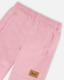 Куртка,штаны и флисовая кофта розового цвета от бренда Deux par deux