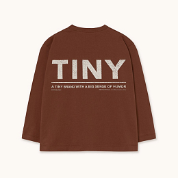 Лонгслив Tiny Brown от бренда Tinycottons
