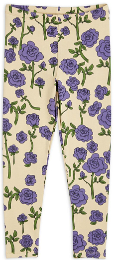 Легинсы ROSES LILAC от бренда Mini Rodini