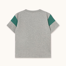 Футболка COLOR BLOCK от бренда Tinycottons Серый