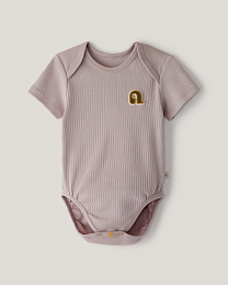 Набор боди в рубчик с коротким рукавом от бренда Anna Leon