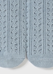 Колготки с плетением голубые от бренда Mayoral